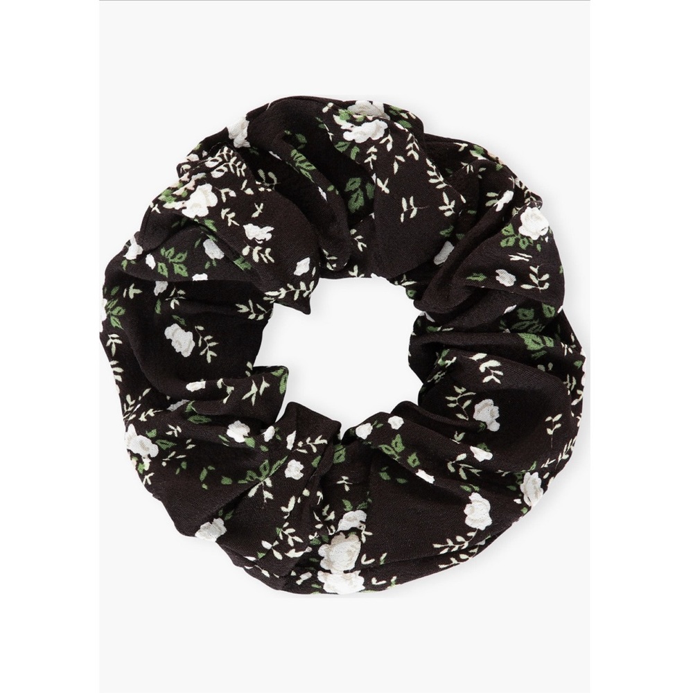 GANNI Floral Scrunchie NWOT